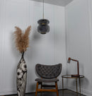 Seul Double Smoked Glass White Marble Antique Pendant Light - Heka Lighting & Trading Limited