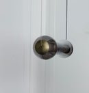 Seul Smoked Glass White Marble Antique Horizontal Pendant Light Chandelier - Heka Lighting & Trading Limited