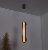 Seul Smoked Glass White Marble Antique Pendant Light - Heka Lighting & Trading Limited