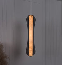 Seul Smoked Glass White Marble Antique Pendant Light - Heka Lighting & Trading Limited