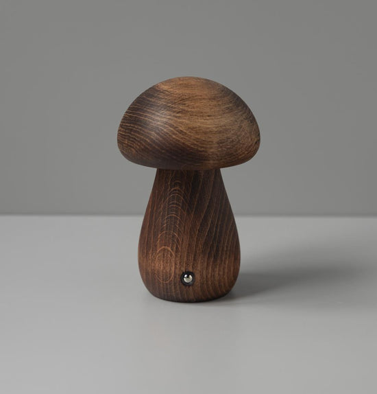 Shaggy Wenge Wood Cork Table Lamp