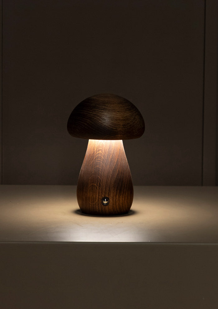 Shaggy Wenge Wood Cork Table Lamp - Heka Lighting & Trading Limited