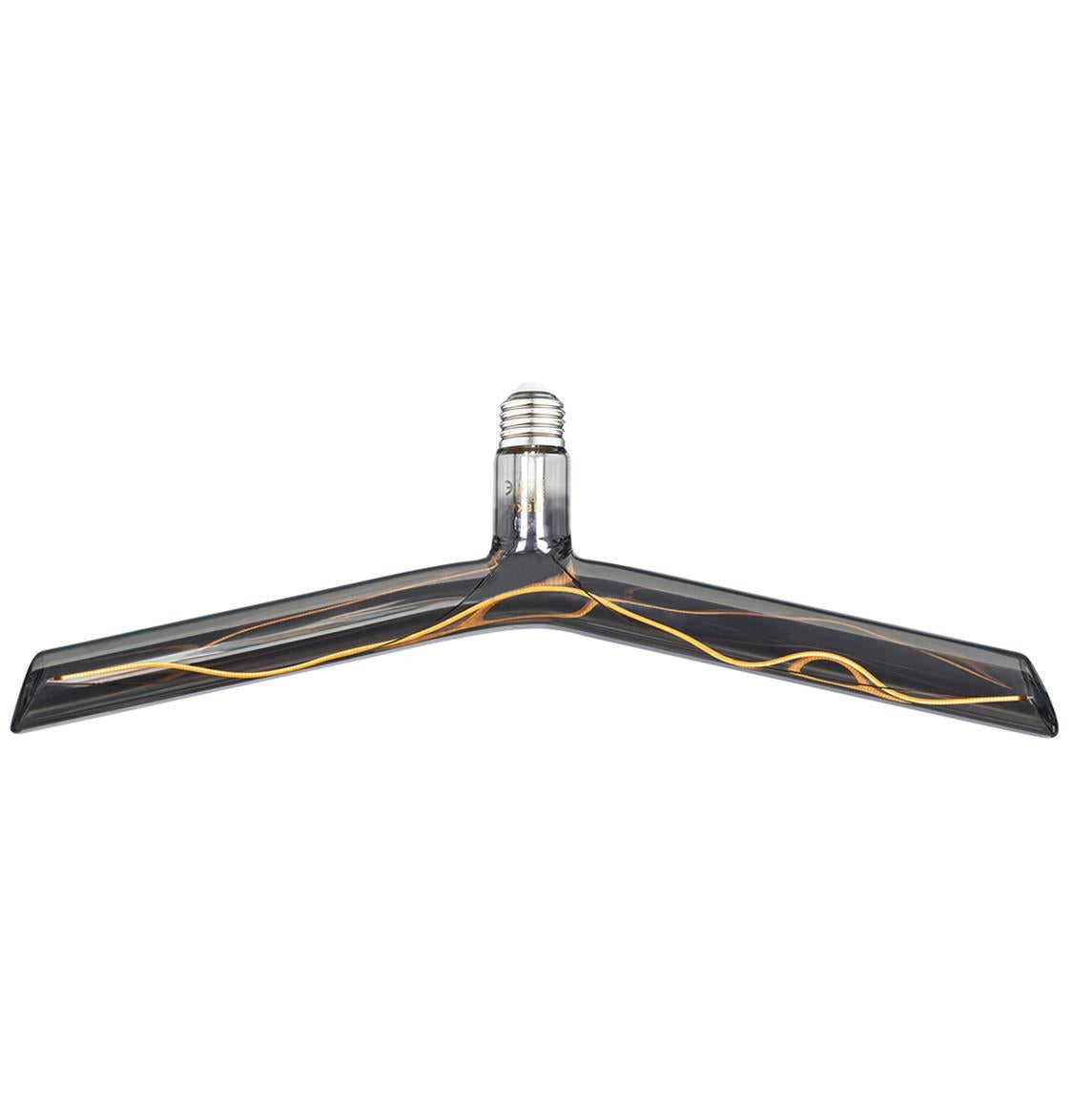 Smoked 6W 2200K Strap E27 Led Bulb Erd-228 - Heka Lighting & Trading Limited