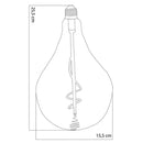 Smoked Led Bulb 4W 2200K E27 Erd-73 - Heka Lighting & Trading Limited