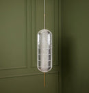 Sofia Acrylic Transparent Antique Glass Led Pendant Light Chandelier 49 Cm - Heka Lighting & Trading Limited