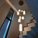 Sofya Acrylic Transparent Antique Glass Led Pendant Light Chandelier 21 Cm - Heka Lighting & Trading Limited