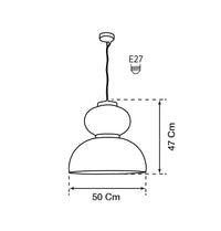 Solar Soft Touch White Knotted Pendant Light Chandelier 50X47 Cm - Heka Lighting & Trading Limited