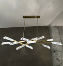 Surinam Crystal Acrylic Antique Dining Table Top Chandelier - Heka Lighting & Trading Limited