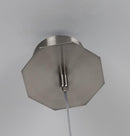 Surinam Crystal Acrylic Nickel Single Pendant Light - Heka Lighting & Trading Limited