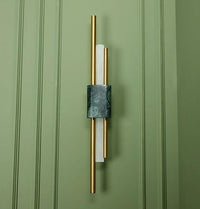 Tekfur Green Marble Wall Sconce Big - Heka Lighting & Trading Limited