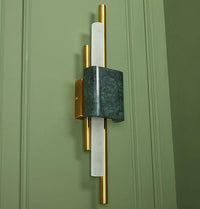 Tekfur Green Marble Wall Sconce Big - Heka Lighting & Trading Limited