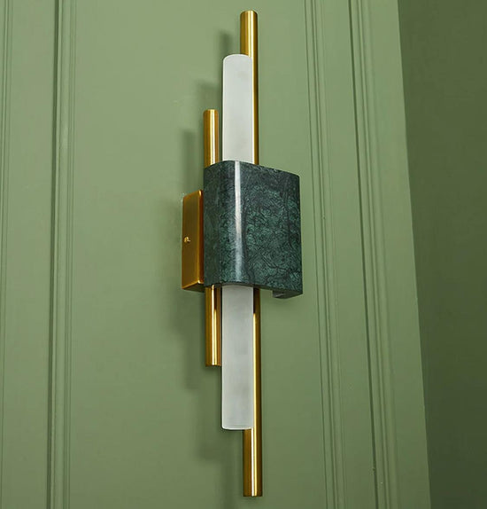 Tekfur Green Marble Wall Sconce Big