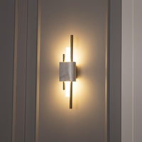 Tekfur White Marble Wall Sconce Big - Heka Lighting & Trading Limited