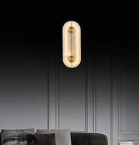 Termessos White Marbled Led Wall Sconce 17X42 Cm - Heka Lighting & Trading Limited