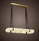 Teta White Marble Antique Pendant Light Chandelier 25X120 Cm - Heka Lighting & Trading Limited