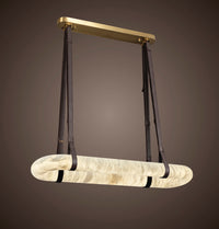 Teta White Marble Antique Pendant Light Chandelier 25X120 Cm - Heka Lighting & Trading Limited