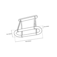 Teta White Marble Antique Pendant Light Chandelier 25X120 Cm - Heka Lighting & Trading Limited