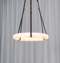 Teta White Marble Antique Pendant Light Chandelier 80 Cm - Heka Lighting & Trading Limited