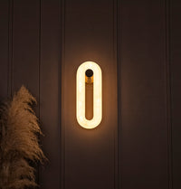 Teta White Marble Antique Wall Sconce 15X40 Cm - Heka Lighting & Trading Limited