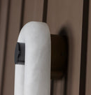 Teta White Marble Antique Wall Sconce 15X40 Cm - Heka Lighting & Trading Limited