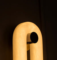 Teta White Marble Antique Wall Sconce 15X40 Cm - Heka Lighting & Trading Limited