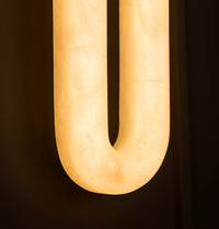 Teta White Marble Antique Wall Sconce 15X40 Cm - Heka Lighting & Trading Limited