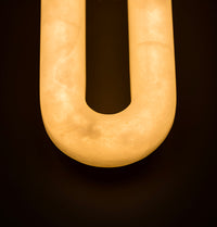 Teta White Marble Antique Wall Sconce 15X40 Cm - Heka Lighting & Trading Limited