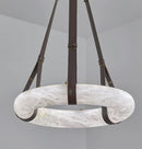 Teta White Marbled Antique Pendant Light Chandelier 60 Cm - Heka Lighting & Trading Limited