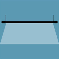 Tochi Linear Wood Concrete Pendant Light 180 Cm - Heka Lighting & Trading Limited