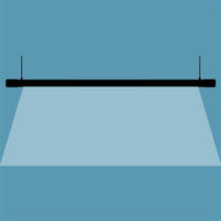 Tochi Linear Wood Concrete Pendant Light Chandelier 150 Cm - Heka Lighting & Trading Limited
