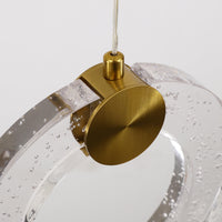 Togo Single Antique Transparent Glass Led Pendant Light Chandelier 20 Cm - Heka Lighting & Trading Limited