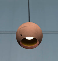 Toppu Concrete Red Pendant Light Chandelier - Heka Lighting & Trading Limited