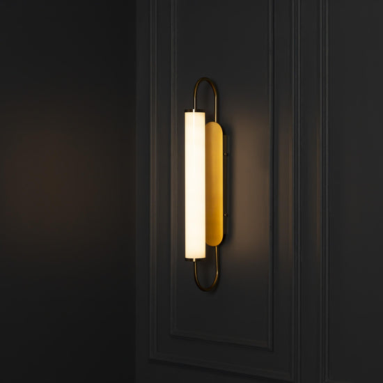 Toronto Soft Brushed Brass Led Wall Sconce