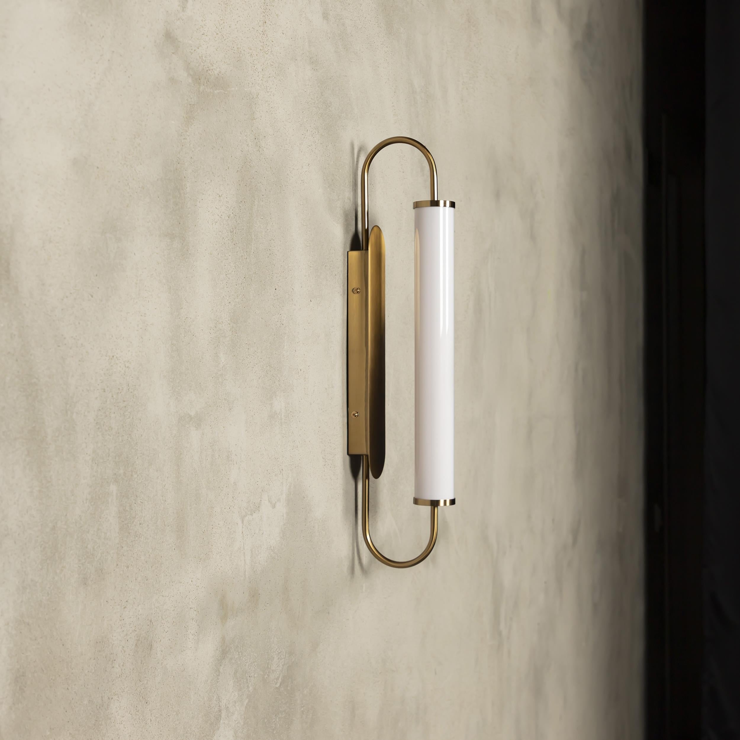 Toronto Soft Brushed Brass Led Wall Sconce - Heka Lighting & Trading Limited
