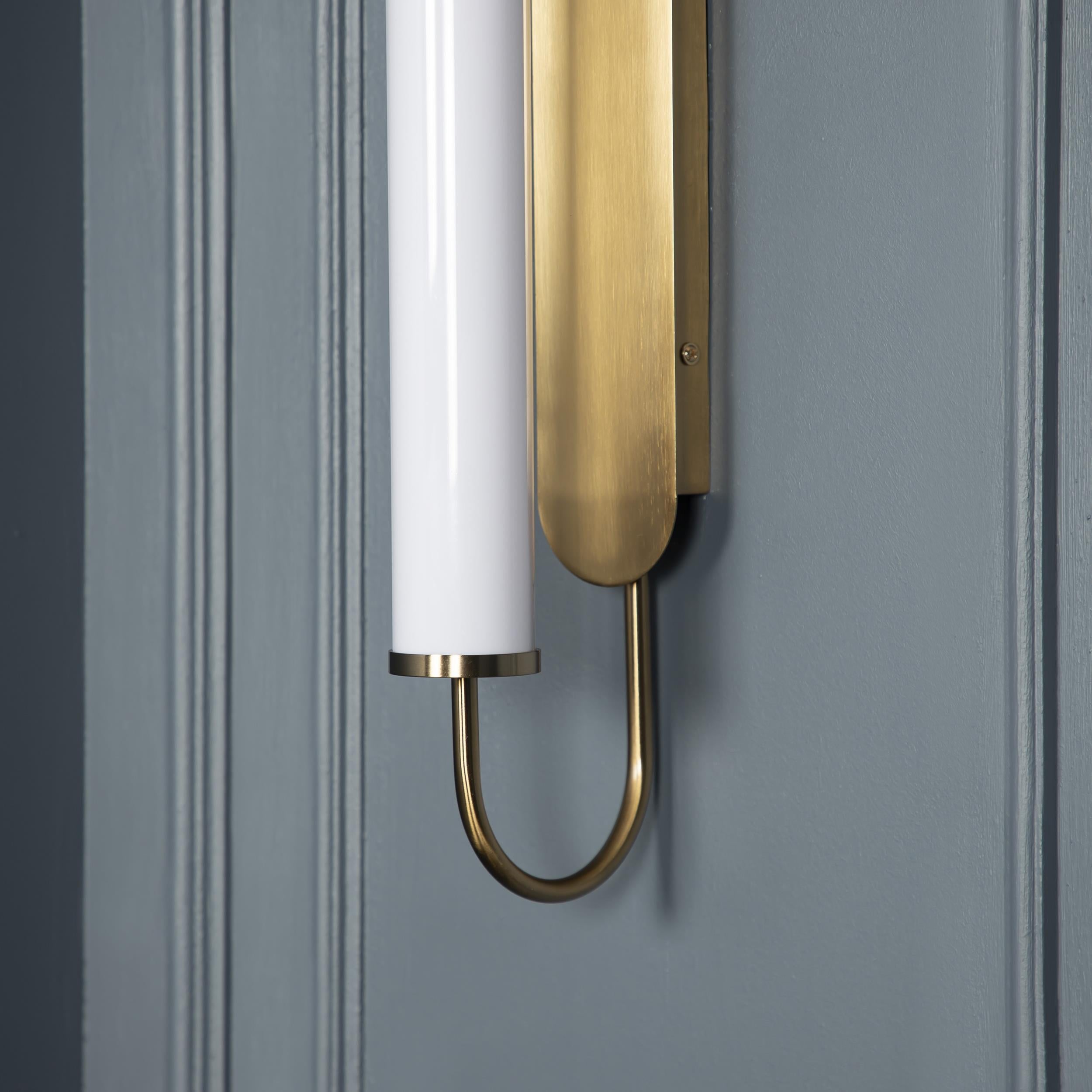 Toronto Soft Brushed Brass Led Wall Sconce - Heka Lighting & Trading Limited