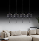 Uranus Platinum Led Pendant Light Chandelier - Heka Lighting & Trading Limited