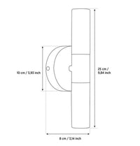 Vesta 2 Piece Glass Brushed Brass Led Wall Sconce - Heka Lighting & Trading Limited