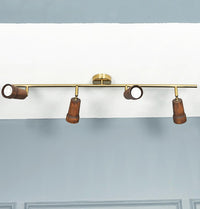 Victoria Four Wood Antique Wall Sconce - Heka Lighting & Trading Limited