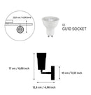 Victoria Single Wood White Wall Sconce - Heka Lighting & Trading Limited