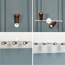 Victoria Single Wood White Wall Sconce - Heka Lighting & Trading Limited
