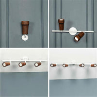 Victoria Single Wood White Wall Sconce - Heka Lighting & Trading Limited