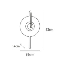 Vitale Single Glass Led Wall Sconce - Heka Lighting & Trading Limited