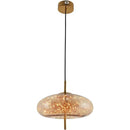 Viyana Honey Ufo Glass Pendant Light Chandelier 31 Cm - Heka Lighting & Trading Limited