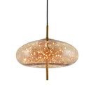 Viyana Honey Ufo Glass Pendant Light Chandelier 31 Cm - Heka Lighting & Trading Limited