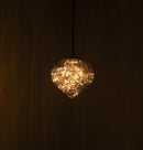 Viyana Teardrop Smoked Glass Antique Pendant Light Chandelier 20 Cm - Heka Lighting & Trading Limited