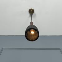 Zada Single Black Concrete E27 Pendant Light Chandelier - Heka Lighting & Trading Limited