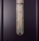 Zambia White Frosted Glass Antique Vertical Pendant Light - Heka Lighting & Trading Limited