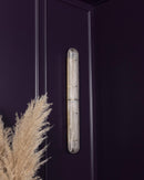 Zambia White Frosted Glass Antique Wall Sconce - Heka Lighting & Trading Limited