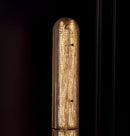 Zambia White Frosted Glass Brushed Brass Floor Lamp - Heka Lighting & Trading Limited