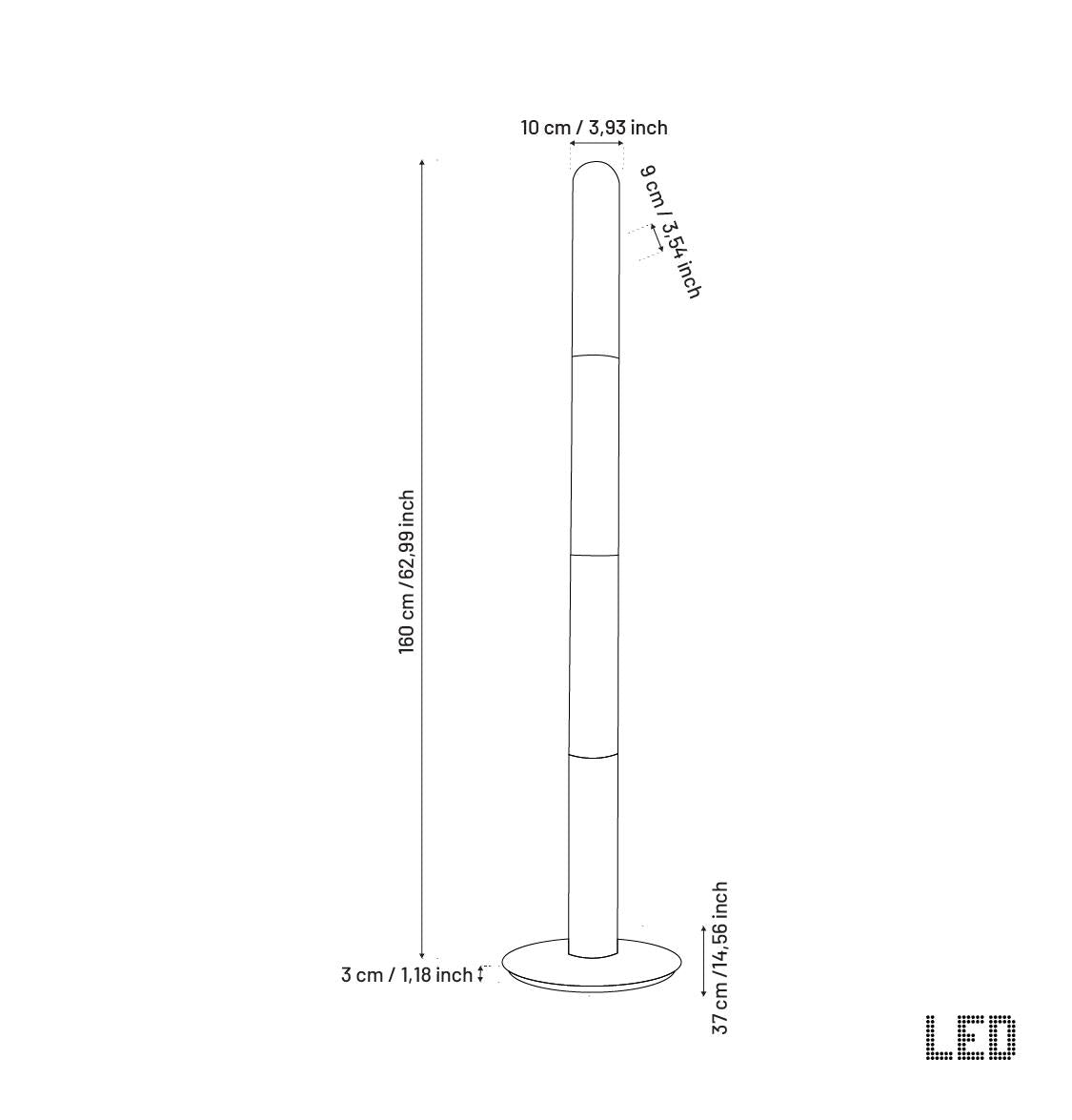 Zambia White Frosted Glass Brushed Brass Floor Lamp - Heka Lighting & Trading Limited